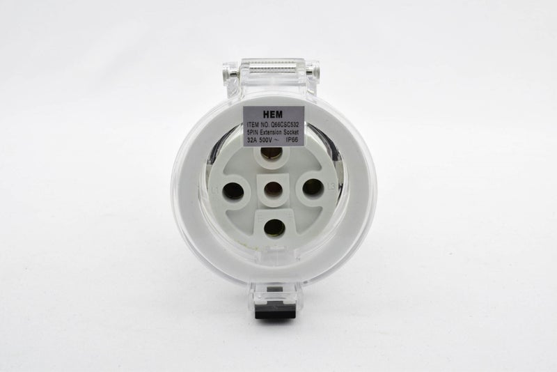 Industrial Female Connector 5 Pin 32A IP66 500V Carousel 4