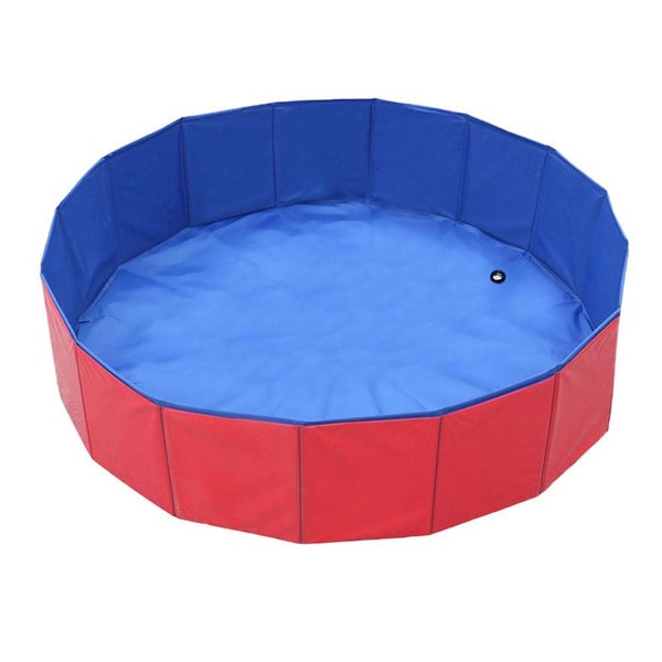 Pet Bathing Pool Outdoor Foldable Tub for Pets Dogs Cats Carousel 2