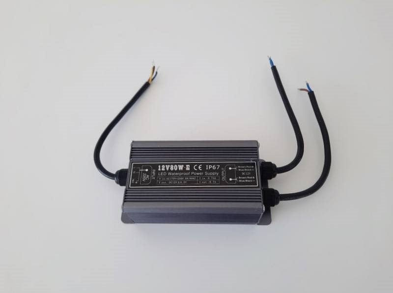 12vdc 80W LED power supply - Waterproof Carousel 2