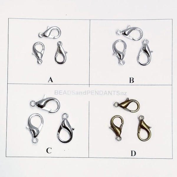 Lobster Clasp 16,18 & 20mm (per bag) Carousel 2