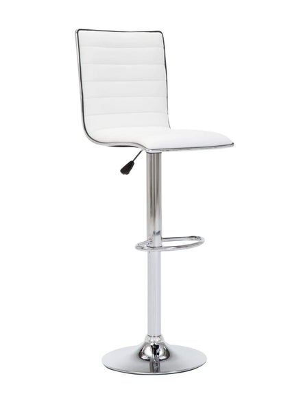 Breakfast Bar Stool X 1 White Colour Carousel 1