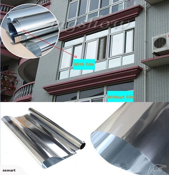 Silver Reflective Mirror Home Building Tint film Carousel 1