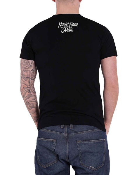 Rag N Bone Man T Shirt Coloured Graveyard Logo new Official Mens Black Carousel 2