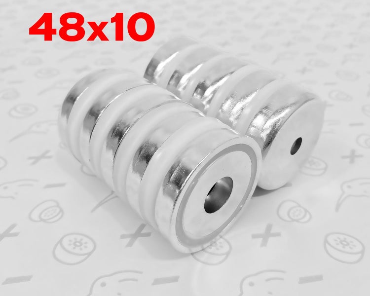 Neodymium Magnets: D48x11.5mm Pot Magnet Carousel 1