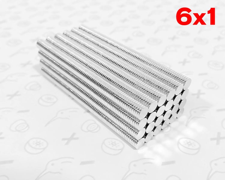 Rare Earth Magnets: D6x1mm Disc Magnet Carousel 1