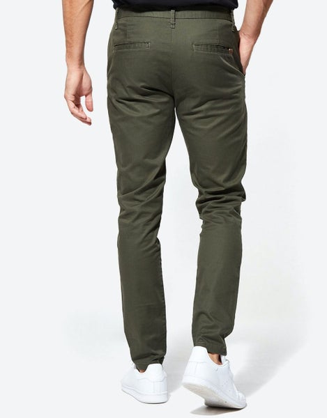 Park TROUSERS BY Hallenstein Military Green Skinny Chino NOVA 69$ Size 34 and 26 Carousel 2