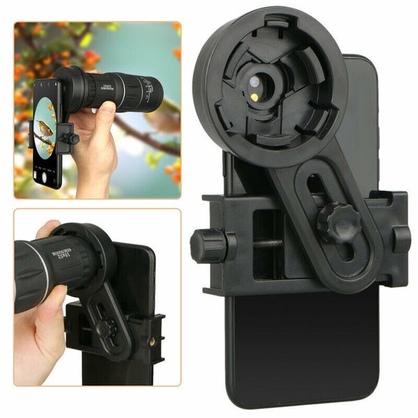 Cell Phone Adapter Mount Binocular Monocular Spotting Scope Telescope Carousel 1