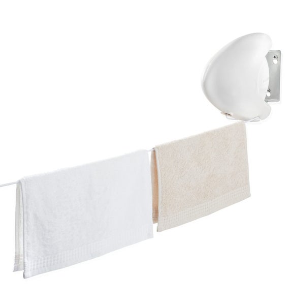 Leifheit Rollfix 80 Single Wall Mounted Air Dryer | 8 Metres L83040 Carousel 2