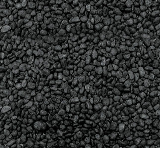 Aqua One Fish Gravel - Black 2kg (7mm) Carousel 1