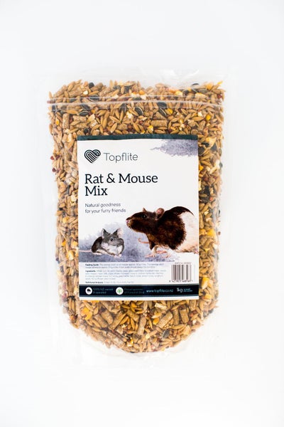 Topflite Rat & Mice Mix Food 1kg Carousel 1