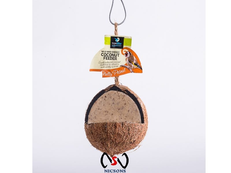 Topflite Wild Bird Energy Coconut Feeder Carousel 1