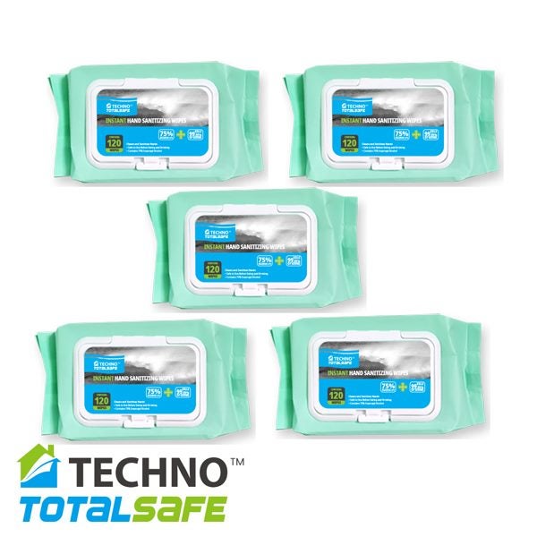 ALCOHOL WIPES 120PCS X5 Carousel 1