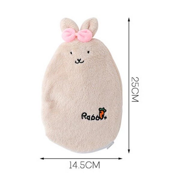 Hot Water Bottle & Cover - Grey Carousel 3