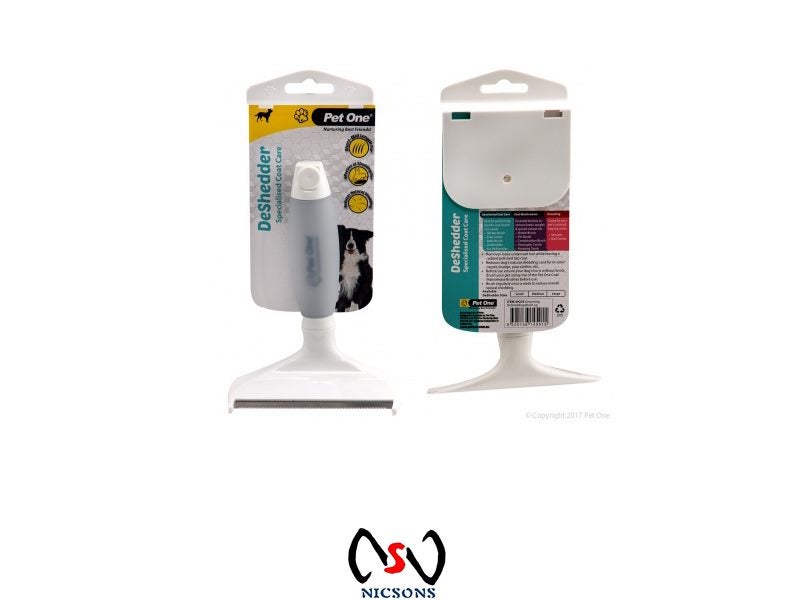 Pet One Dog Grooming DeShedder Brush Large Carousel 1