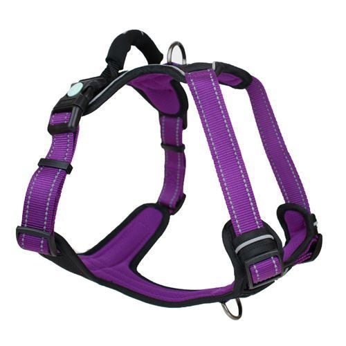 HUSKIMO DOG HARNESS ULTIMATE AURORA (PURPLE) SMALL Carousel 1
