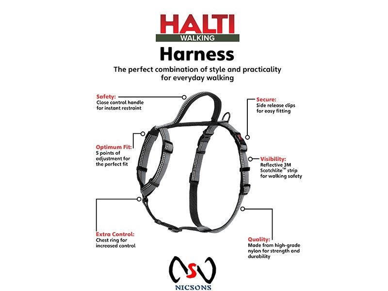 Halti Dog Walking Harness Small Carousel 1