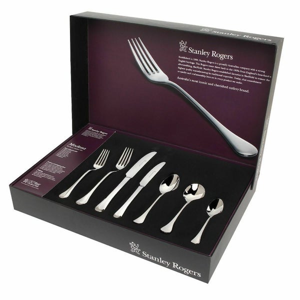 Stanley Rogers 56 Piece Modena Stainless Steel Cutlery Set 56pc Carousel 1