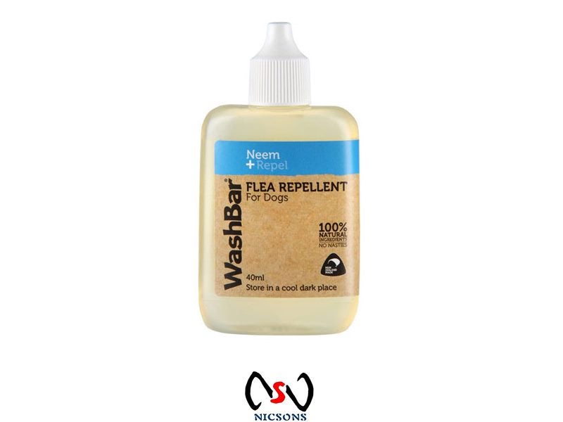 WashBar - Natural Flea Repellent For Dog 40ml Carousel 1