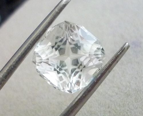 7.61CT RARE UNHEATED FLAWLESS CUSTOM CUT 100% NATURAL COLOURLESS WHITE TOPAZ Carousel 2