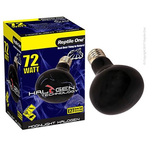 REPTILE ONE HALOGEN HEAT LAMP MOONLIGHT 72W Carousel 1