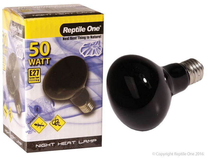 REPTILE ONE HEAT LAMP NIGHT LIGHT 50W Carousel 1