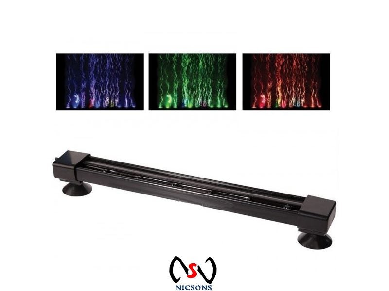 AQUA ONE LED BUBBLE CURTAIN COLOUR CHANGING 25CM Carousel 1