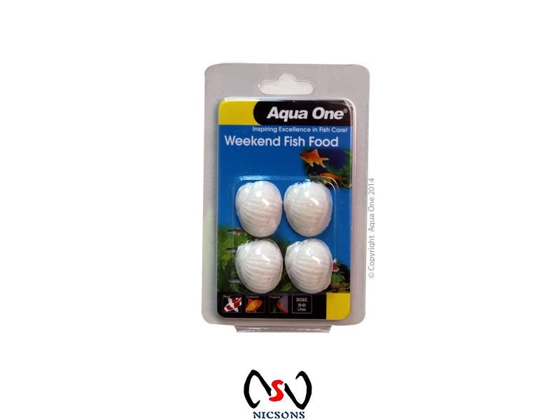 AQUA ONE WEEKEND FISH FOOD BLOCK 20G Carousel 1