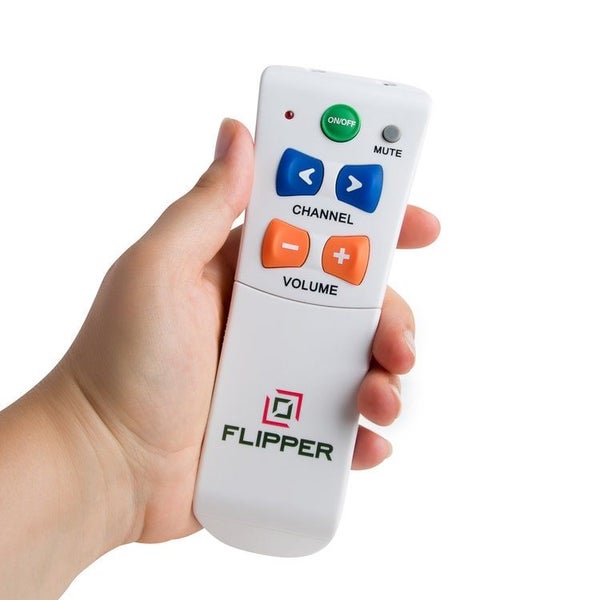 Flipper Simple TV Remote - Elderly, Alzheimer's, Dementia Carousel 1
