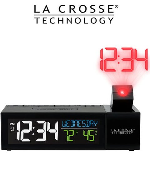 616-1950 Pop-Up Bar Projection Alarm Clock Carousel 1