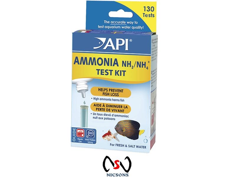 API Ammonia Test - For fresh & salt water 130 Tests Carousel 1