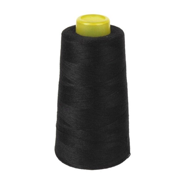 Sewing Thread Black Spool 2000Meters Carousel 1