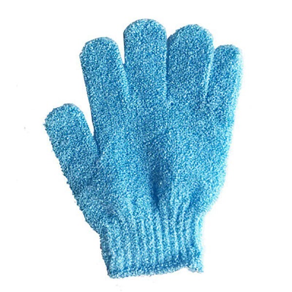 5PCS Nylon Shower Bath Exfoliating Mitt Glove Skin Spa Massage Body Scrubber Carousel 2