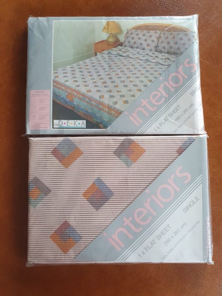 Sheets - Gorgeous 80's Vintage Vibe - Single x 2 Carousel 3