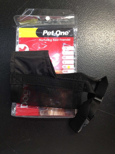 DOG MUZZLE PET ONE NYLON MUZZLE SIZE XLARGE Carousel 2