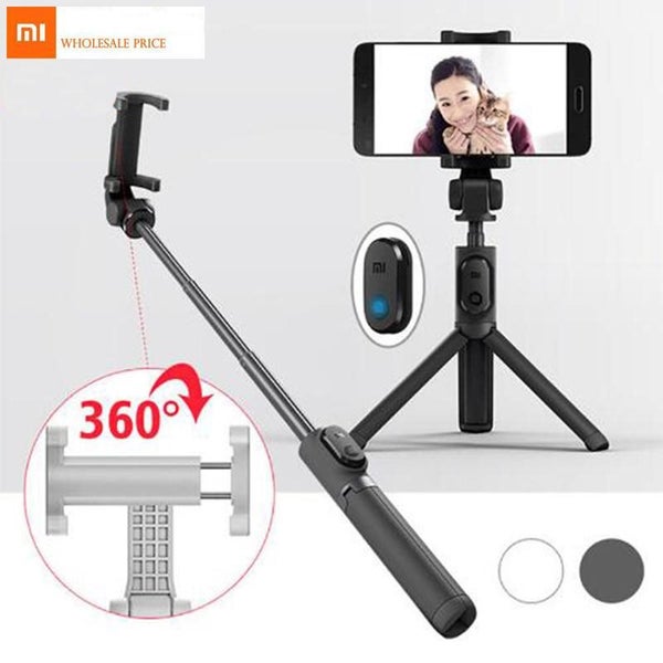 Xiaomi Foldable Tripod Monopod Selfie Stick Bluetooth Wireless Remote Control Carousel 1