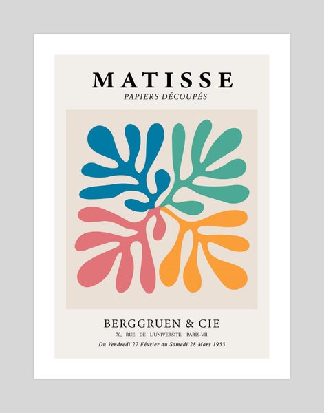 Matisse Papiers Decoupes Berggruen and Cie by Henri Matisse Art Print Carousel 1