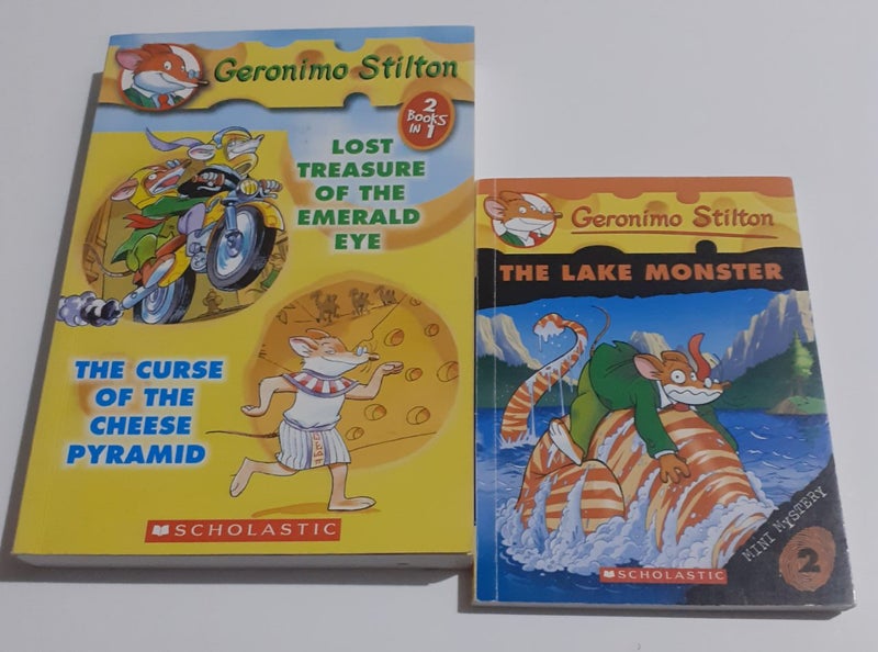 Geronimo Stilton Books x2 * Carousel 1