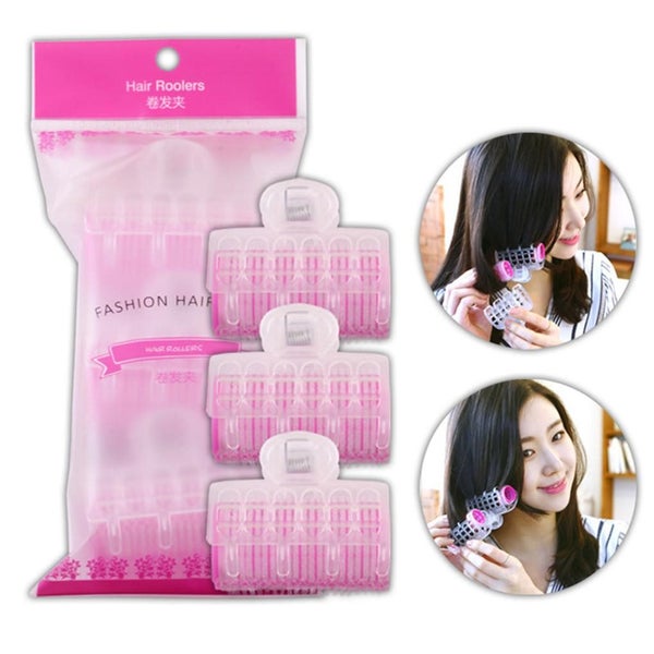 3Pcs Hair Curling Wave Rollers Self Grip Salon Pp Plastic Hairdressing Curlers L Carousel 1