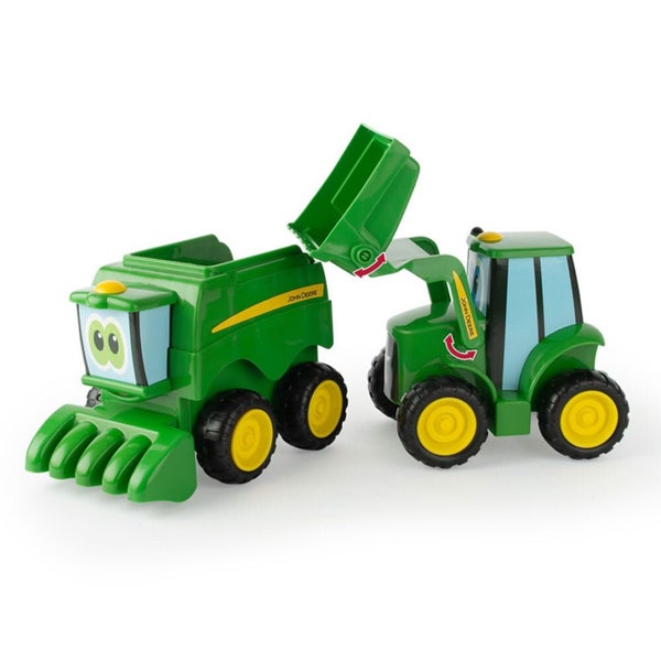 2pc John Deere Farmin Friends Farm Vehicle Tractor Kids Children Toy 3y+ GRN Carousel 2