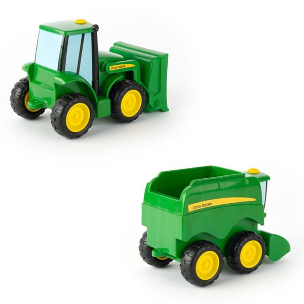 2pc John Deere Farmin Friends Farm Vehicle Tractor Kids Children Toy 3y+ GRN Carousel 3