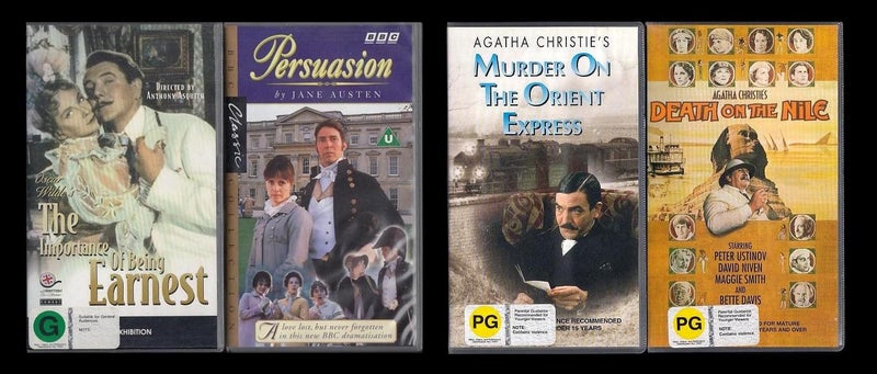 *** VHS tapes A-B: your choice for $6.99 *** Carousel 1
