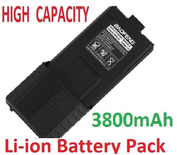 Baofeng BL-5L Extended Size High Power 3800 mAh Li-ion Pack Carousel 1