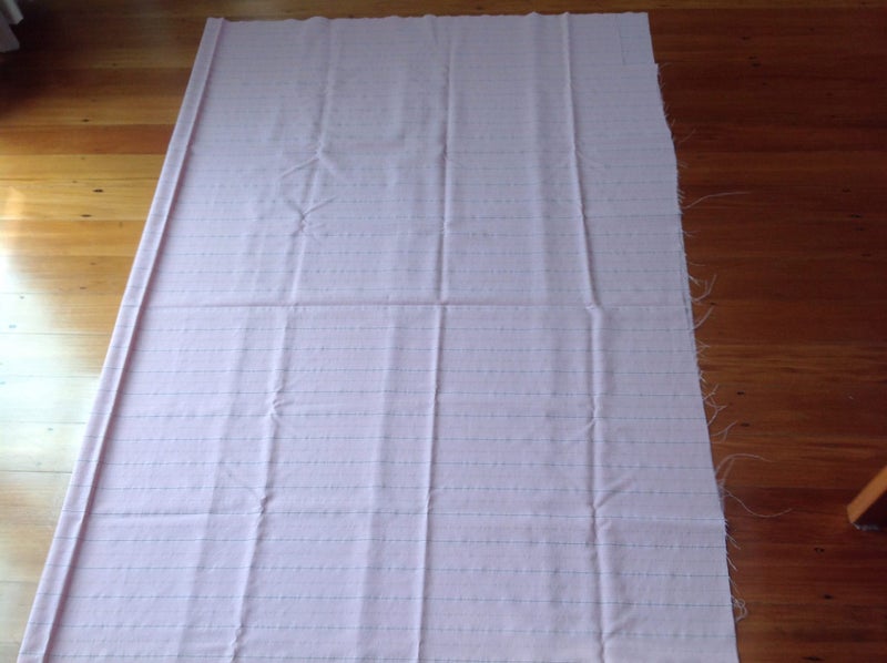 1.8 meters of polyester cotton fabric, pink width 156 cm Carousel 2