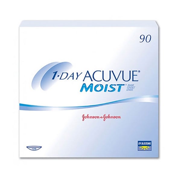 1 DAY ACUVUE MOIST 1 x BOX OF 90PK628638601381141116