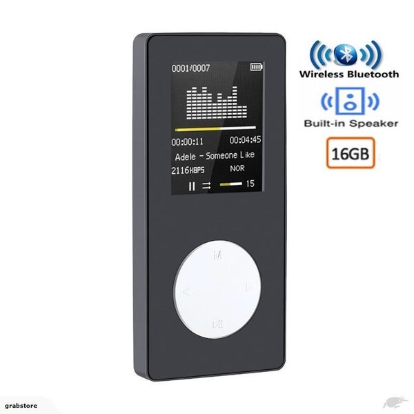 MP3 Player with FM Radio sound recording - Black 16GB Carousel 1