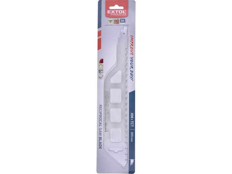 EXTOL Reciprocating Saw Concrete/Brick Blade Carousel 2