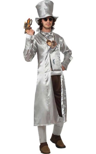 LICENSED STEAMPUNK TIN MAN WIZARD OF OZ ADULT MENS FANCY DRESS HALLOWEEN COSTUME Carousel 1