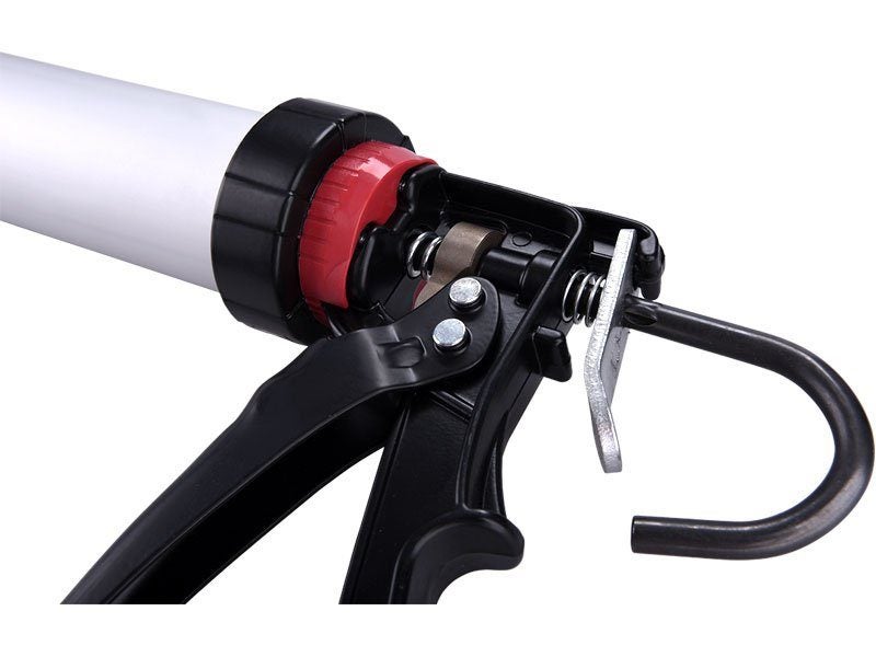 FORTUM Aluminium Tube, Sausage Caulking Gun 400 ml/230mm Carousel 2