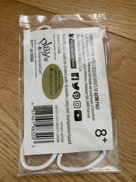 American Girl 18" Doll "FACE MASK" ~ OMG this is SO precious! MUST HAVE Carousel 4