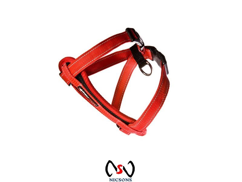 EZYDOG CHEST PLATE DOG HARNESS XLARGE RED Carousel 1